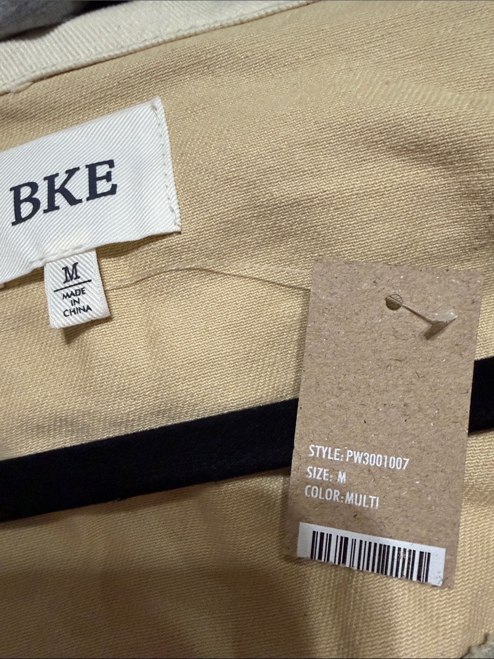 BKE Women's Colorblock Cropped Jacket in Beige, Cream, Gray, NWT - Picture 8 of 8